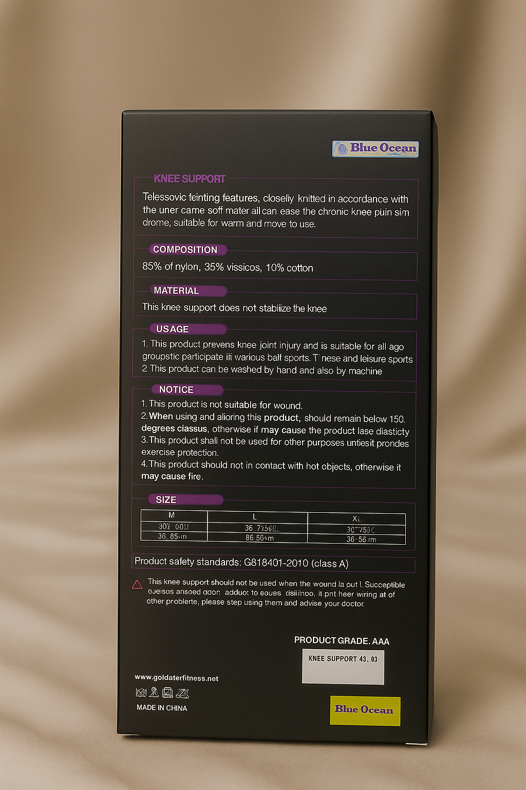 Hot Knee Brace Support Open Patella