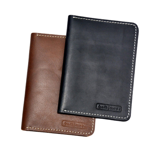 Leather Passport Holder For Men And Women Passport Cover - Premium Quality, Stylish, And Long-Lasting Travel Accessory